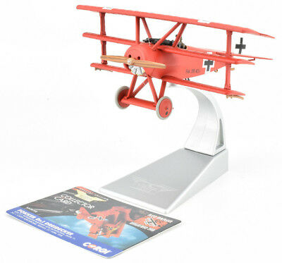 Corgi Red Barron Fokker Dr.1 Dreidecker Triplane 1:48 Die-cast Airplane Aa38308